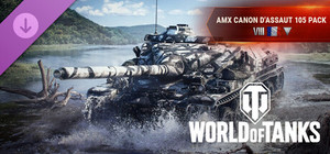 World of Tanks — AMX Canon d'assaut 105 Pack (VIII French Tank Destroyer) banner