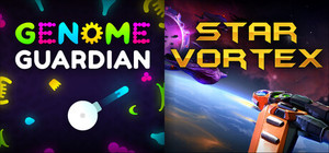 Top-down Sci-fi Shooters: 🧬 Genome Guardian × Star Vortex ⭐ banner