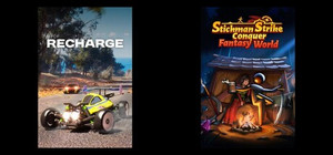 Recharge & Stickman Strikes: Conquer Fantasy World banner