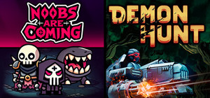 Noobs Are Coming x Demon Hunt banner
