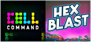 🔬 Cell Command × Hex Blast 🤖: Turn-based Roguelites banner