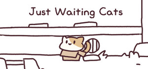 Just Waiting Cats banner