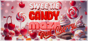 Sweetie Candy Maze: Red Cherry banner