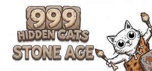 100 Cats Lost in the Stone Age Find & Color banner