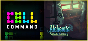🔬 Cell Command × Alchemia: Creatio Ex Nihilo ✨: Turn-based Roguelites banner