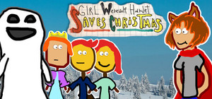 Girl Werewolf Hamlet Saves Christmas banner