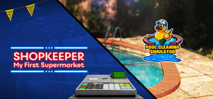 Shopkeeper and Pool Cleaning banner