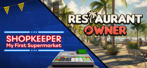 Shopkeeper and Restaurant Owner banner