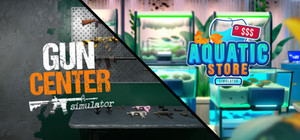 Gun Center and Aquatic Store banner