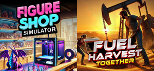 Fuel Harvest Together X Figure Shop Simulator banner