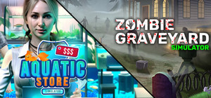 Zombie Graveyard and Aquatic Store banner