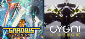 GRADIUS ORIGINS and CYGNI: All Guns Blazing Bundle banner