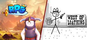 The RPG & West of Loathing banner