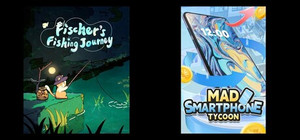 Fischer's Fishing Journey & Mad Smartphone Tycoon banner