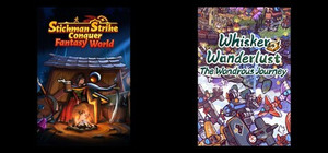 Whisker Wanderlust & Stickman Strikes: Conquer Fantasy World banner