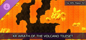 RPG Maker MZ - KR Wrath of the Volcano Tileset banner
