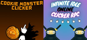 Infinite Idle: Online Clicker RPG + Cookie Monster Clicker banner