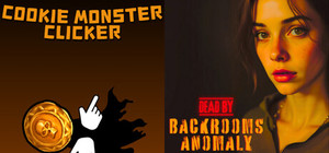 Dead by Backrooms Anomaly X Cookie Monster Clicker banner