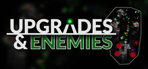 UPGRADES & ENEMIES banner