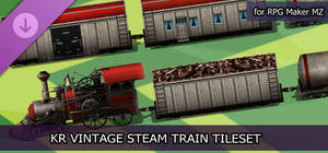 RPG Maker MZ - KR Vintage Steam Train Tileset banner