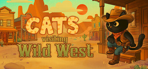 Cats Visiting Wild West banner