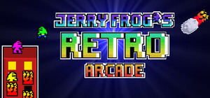 Jerry Frog's Retro Arcade banner