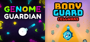 🧬 Genome Guardian × BODYguard: CellWars 🦠: microscopic roguelites banner