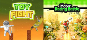 🏍️Motor Racing Battle x 🧸Toy Fight banner