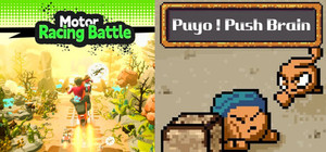 🏍️Motor Racing Battle x 🧠Puyo! Push Brain banner