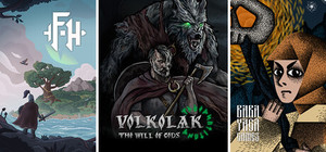 Volkolak: The Will of Gods x Folk Hero x Vasilisa and Baba Yaga banner