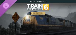 Train Sim World® 6: CSX C40-8W Loco Add-On banner