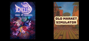 Enelia: Dawn of Madness & Old Market Simulator banner