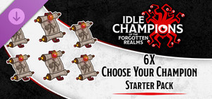 Idle Champions - 6x Choose Your Champion Starter Pack banner