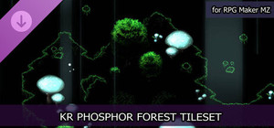 RPG Maker MZ - KR Phosphor Forest Tileset banner