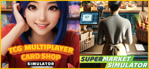 Co-Op TCG Shop Simulator & Supermarket Simulator banner