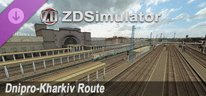 ZDSimulator - Dnipro-Kharkiv (to Lozova) Route banner