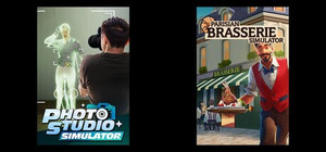 Photo Studio Simulator & Parisian Brasserie Simulator banner