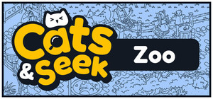 Cats and Seek: Zoo banner