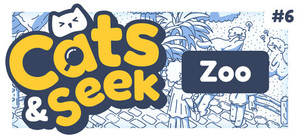 Cats and Seek: Zoo banner