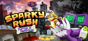 Sparky Rush: Purrils in Pawsville! banner