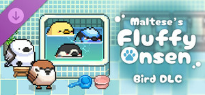 Maltese's Fluffy Onsen - Bird banner