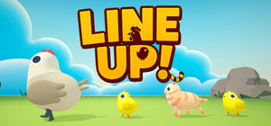 Line Up! banner
