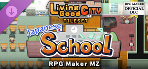 RPG Maker MZ - SERIALGAMES LivingGoodCity TILESET Japanese School banner