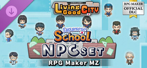 RPG Maker MZ - SERIALGAMES LivingGoodCity Japanese School NPC SET banner