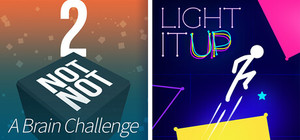 Not Not 2 - A Brain Challenge + Light it up banner