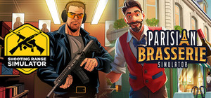 Shooting Range Simulator & Parisian Brasserie Simulator banner