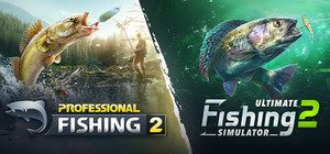 Professional Fishing 2 x Ultimate Fishing Simulator 2 banner