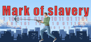 Mark of slavery banner