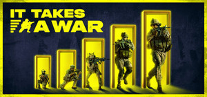 It Takes a War banner