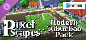 RPG Developer Bakin PixelScapes Modern Suburban Pack banner
